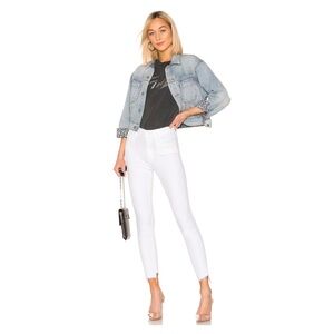 MOTHER • The Stunner Two Step Fray in Glass Slipper